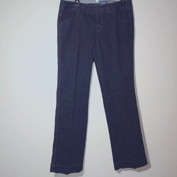 Converse One Star Mid Rise Dark Wash Blue Jeans size 12 - Picture 1 of 9